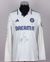 Shubman Gill white and navy No.77 India v. England match worn shirt