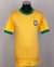 Pele a yellow and green No.10 Brazil short-sleeved shirt