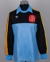 Luis Arconada Light Blue and Black Spain Match-Worn Goalkeepers Shirt, 1982