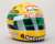 Ayrton Senna 1990 McLaren Signed World Championship Rehos Replica Helmet